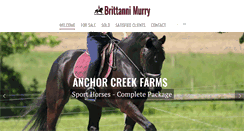 Desktop Screenshot of anchorcreekfarms.com